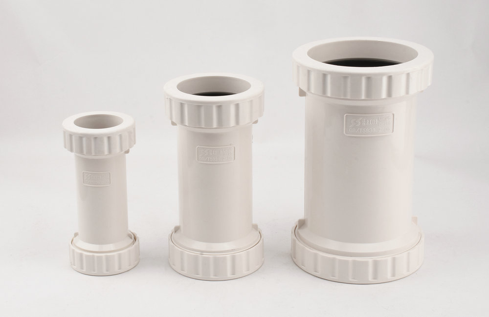 雙螺口無臺階伸縮節(jié)